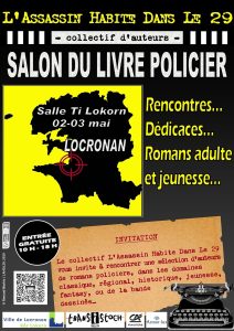 Affiche du Salon du Livre de Locronan 2026