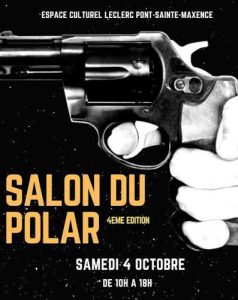 Affiche du Salon du Polar de Pont-Sainte-Maxence 2025
