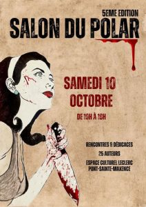 Affiche du Salon du Polar de Pont-Sainte-Maxence 2026