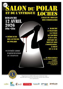 Affiche du Salon du Polar et de l'Intrigue 2026