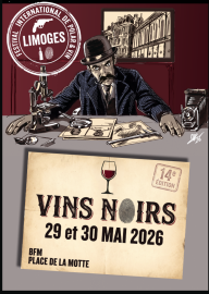 Affiche de Vins noirs 2026