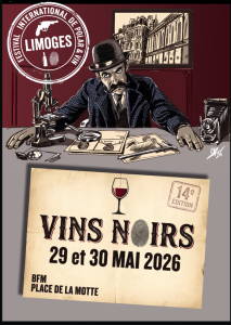 Affiche de Vins noirs 2026