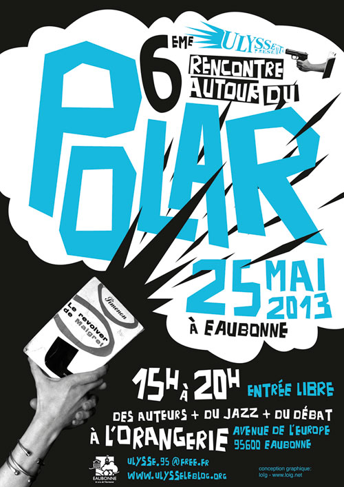 Affiche Rencontre autour du polar d'Eaubonne 2013