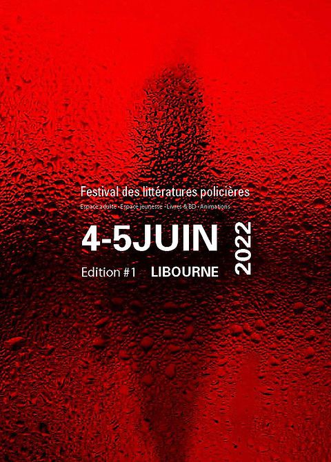 Affiche Salon des littratures policires de Libourne 2022